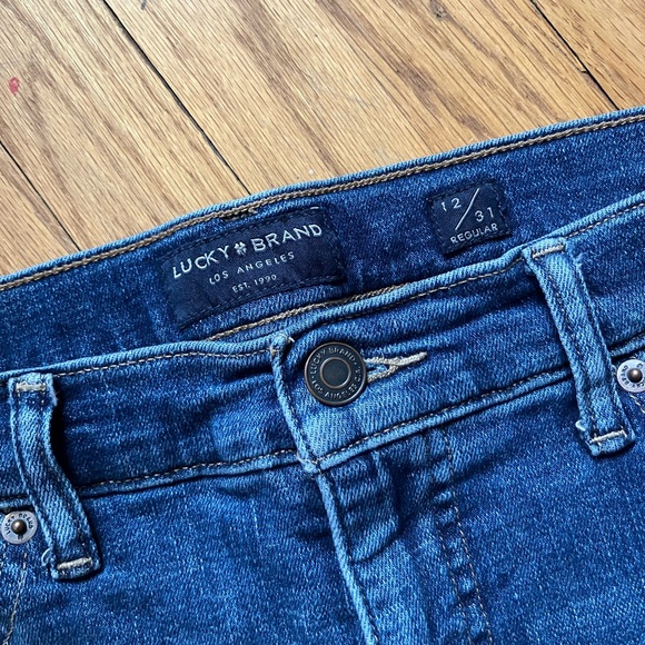 Lucky Brand Mid Rise Skinny Jeans (Sz 12/31) - Picture 5 of 6